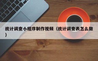 汉中统计调查小程序制作视频（统计调查表怎么做）