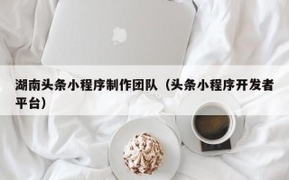 汉中湖南头条小程序制作团队（头条小程序开发者平台）